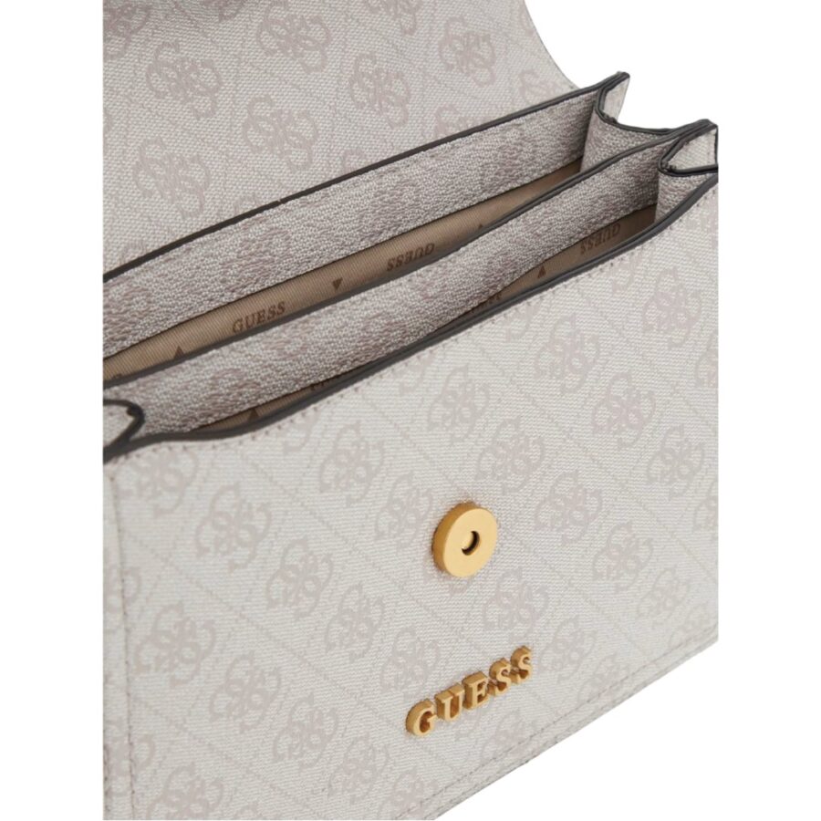 Guess G James Logo Convertible Xbody Flap Τσάντα Γυναικεία Dove Logo HWQC9213200 5