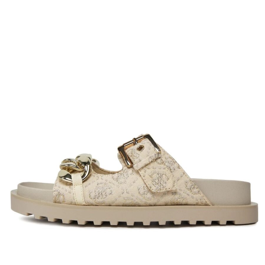 Guess Fatema3 Sneaker Γυναικειο Gold 4