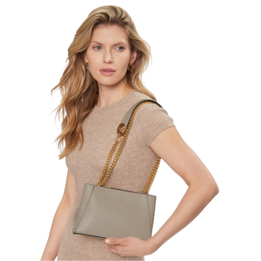Guess Masie Mini 2 Compartment Xbody Τσάντα Γυναικεία Stone HWVA9190760 2