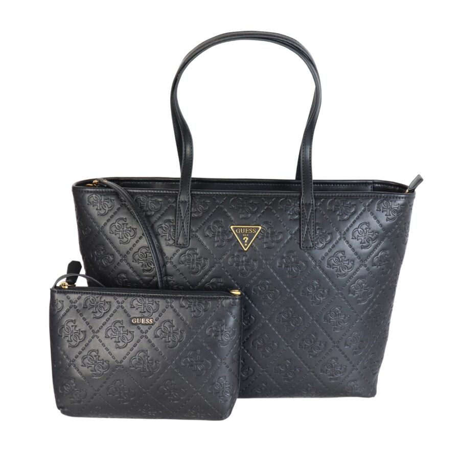 Guess Power Play Large Tech Tote Γυναικεία Black Logo HWSD9006370 3