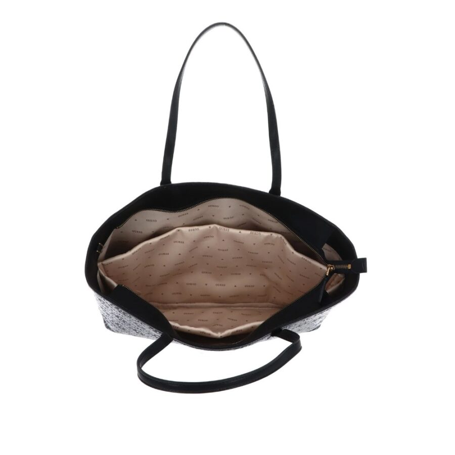 Guess Power Play Large Tech Tote Γυναικεία Black Logo HWSD9006370 5