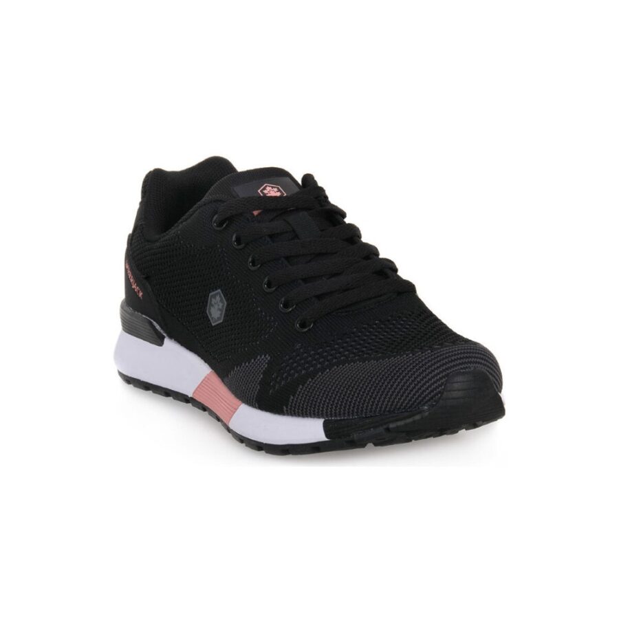Lumberjack Sport Vendor Sneaker Knitwear Nobesto Leather Sneaker Γυναικείο Black 2