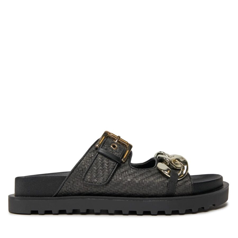 Guess Fateman Σανδάλι Γυναικείο Black FLJFTMFAB03 1