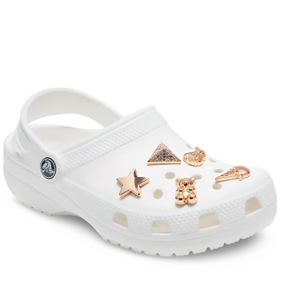 Jibbitz 10011118 Gold Icons 5 Pack Διακοσμητικό Crocs 2