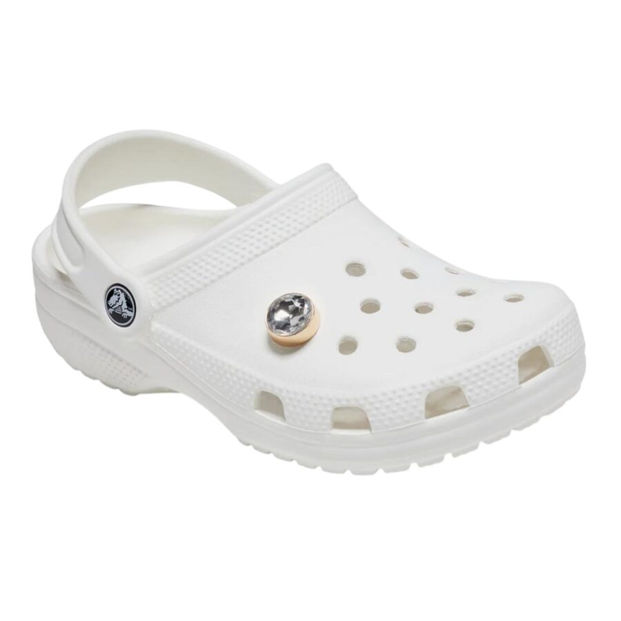 Jibbitz 10011341 Clear Circle Gem Διακοσμητικό Crocs 2