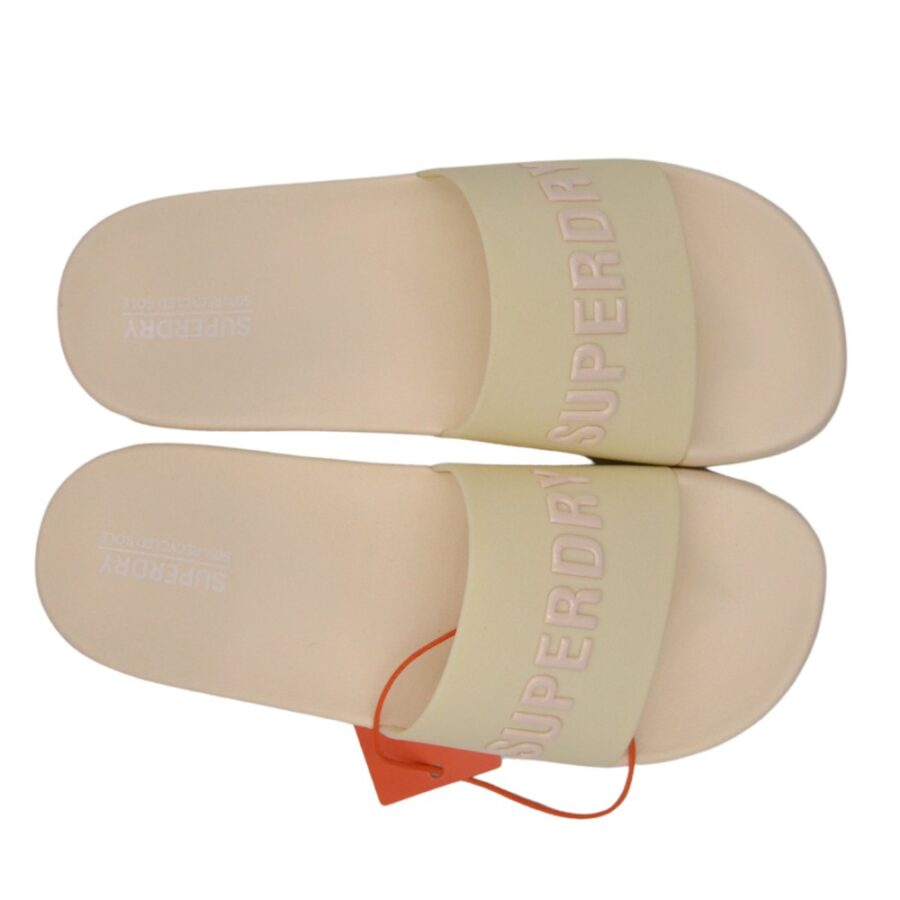 superdry logo vegan pool slide rice white sd0shwf310216a000 2