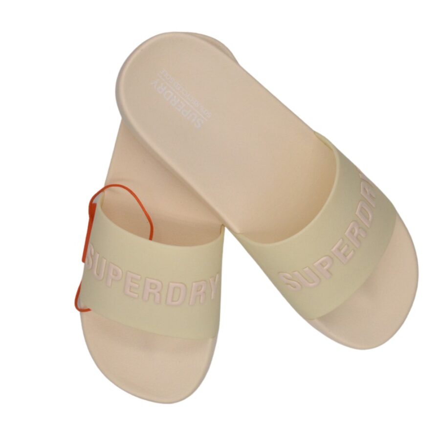 superdry logo vegan pool slide rice white sd0shwf310216a000 3