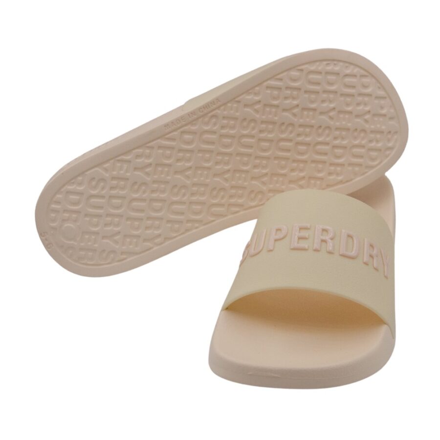 superdry logo vegan pool slide rice white sd0shwf310216a000 6