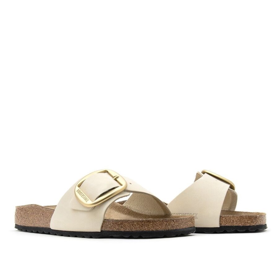 450455 birkenstock classic madrid big buckle lenb ecru 35 43 narrow 1026604003543 4