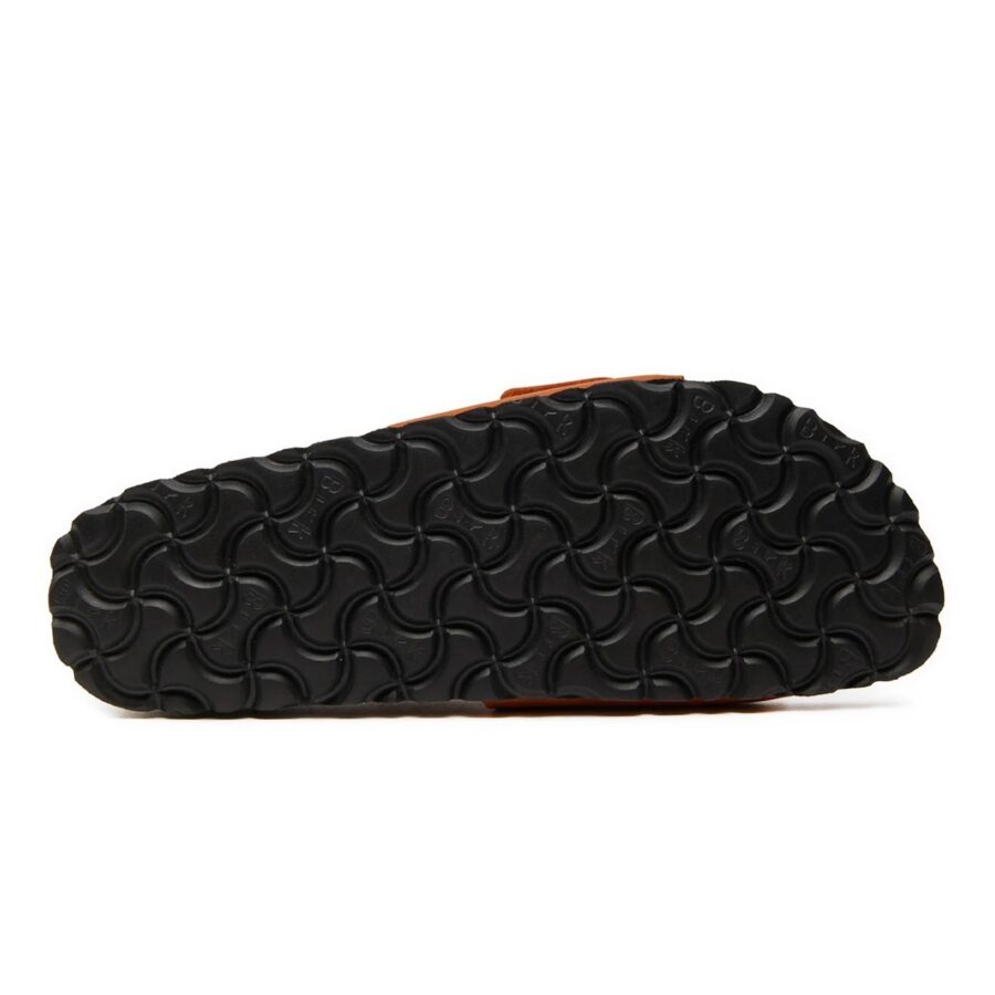 450456 birkenstok classic madrid big buckle leoi burnt orange hex narrow seasonal 1026632 6