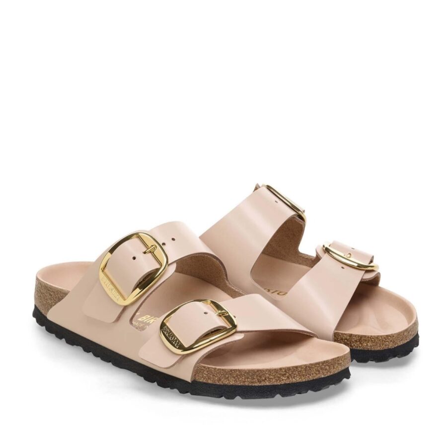 450458 birkenstock leather arizona bb lena high shine new beige 35 43 narrow 1026553