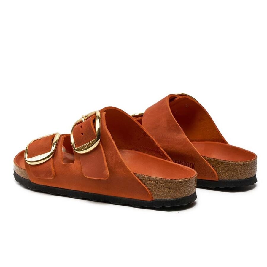 452228 birkenstok arizona big buckle burnt orange narrow seasonal 1026661 4