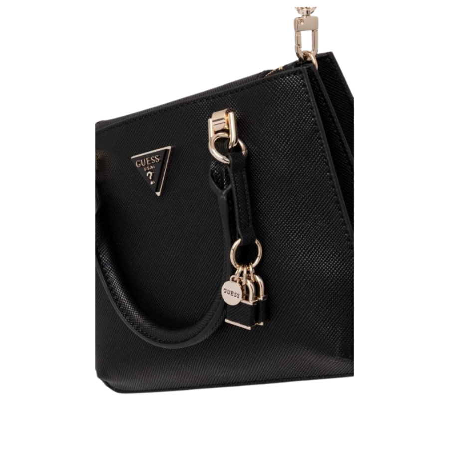 guess ilia luxury satchel black gu0achwvg8569060000055