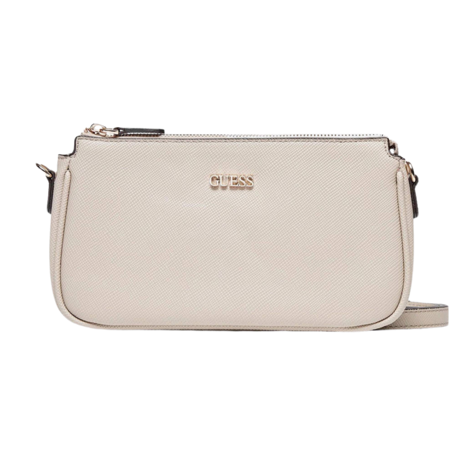 guess noelle dbl pouch xbody taupe gu0achwzg7879710000014