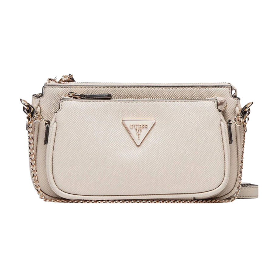 guess noelle dbl pouch xbody taupe gu0achwzg7879710000056