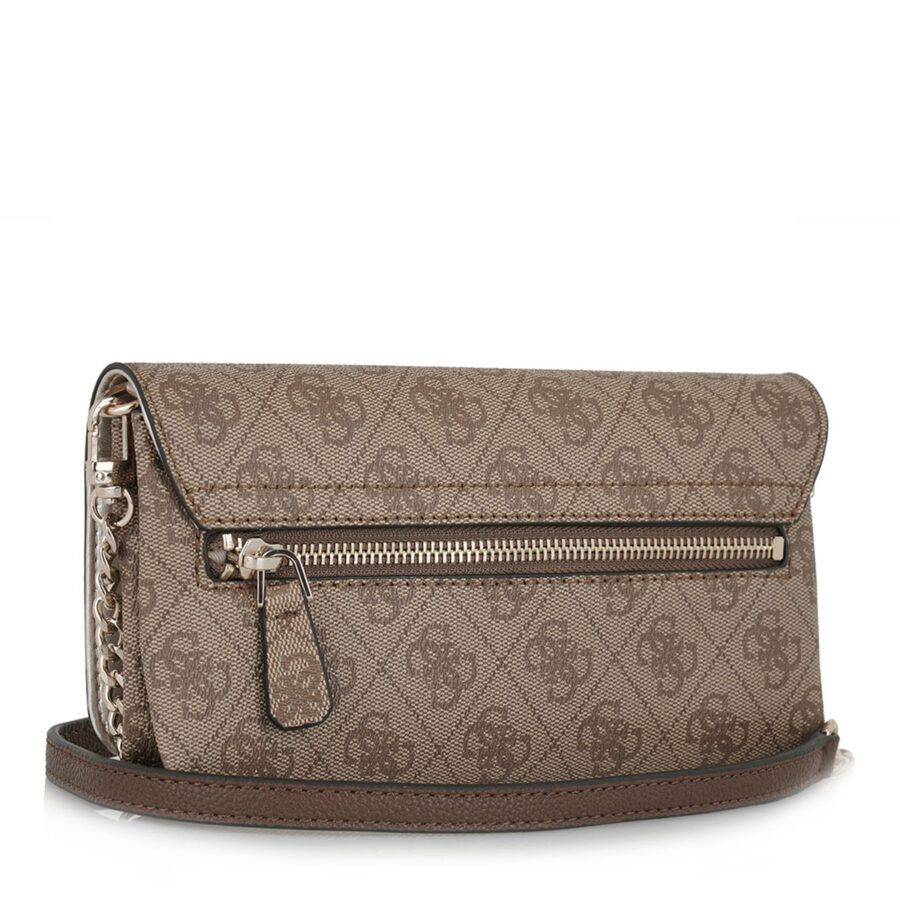 guess noelle xbody flap organizert w latte logobrown gu0achwbg787975000002