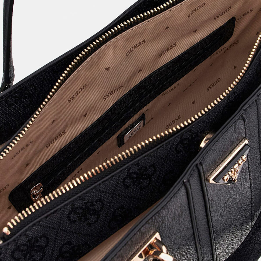 guess noreen girlfriend carryall coal logo gu0achwsg9000220000010