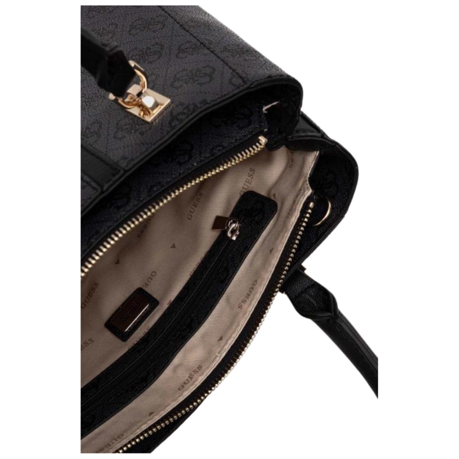guess noreen girlfriend satchel coal logo gu0achwsg900006000006