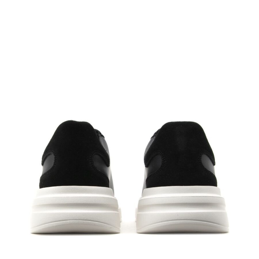 guess elba suede sneaker m black gu0shfmpvibsue1200006632