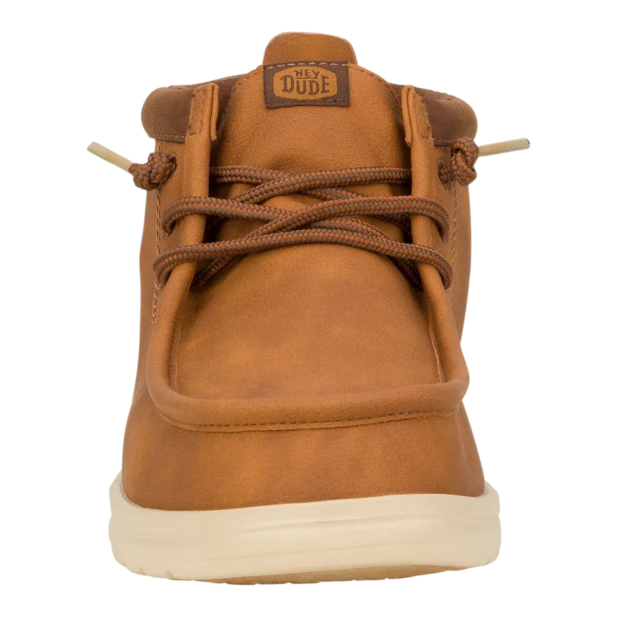 hey dude wally mid gripr cognactan 42051 2du10