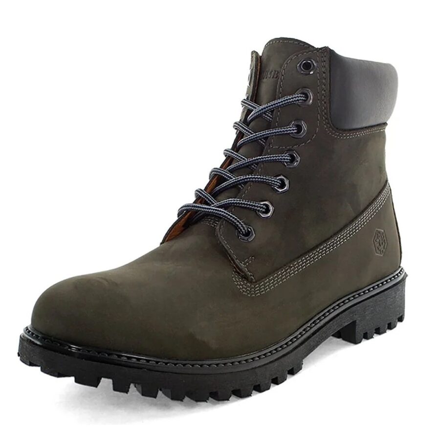 lumberjack main river 2 ankle boot crazy horse military green lu0shsmh6901001h0100701