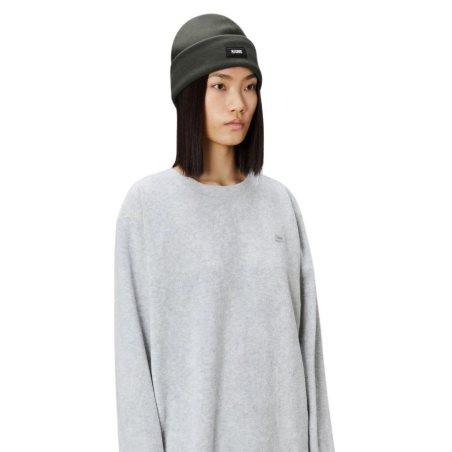 rains ribbed fleece beanie os 20360 green6