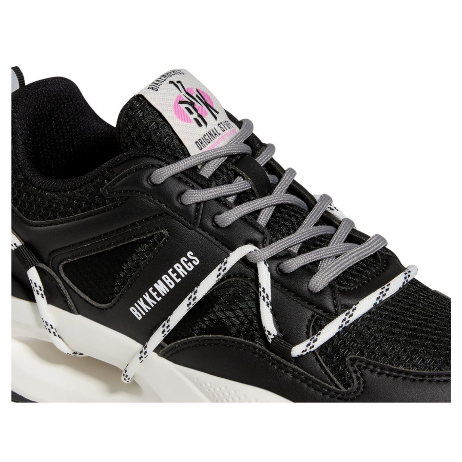 bikkembergs sneak hole w sneaker leather black bm0sh25008cp0000000053
