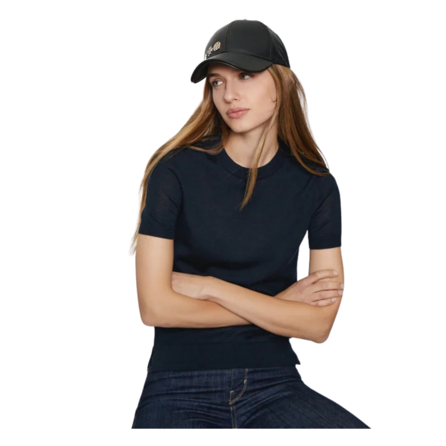 guess baseball cap black gu0acaw5185pol030000041