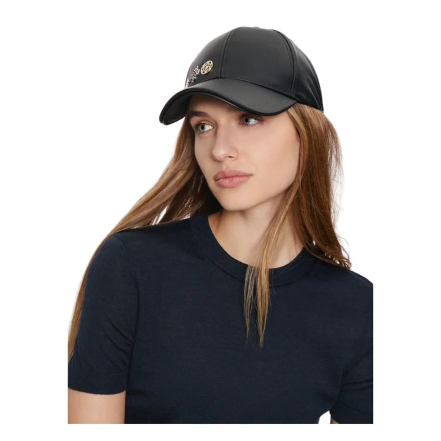 guess baseball cap black gu0acaw5185pol03000056