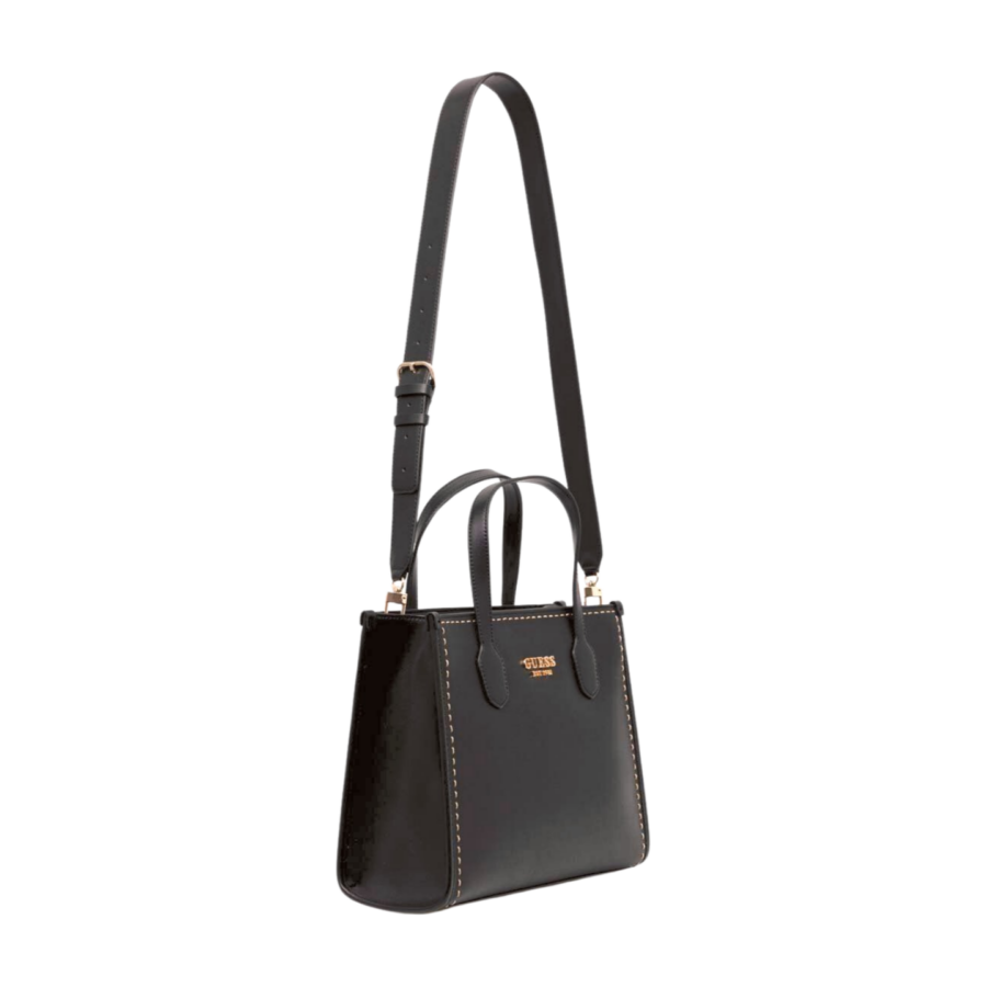 guess silvana 2 compartmen angelic carryall black gu0achwvc8665220000056