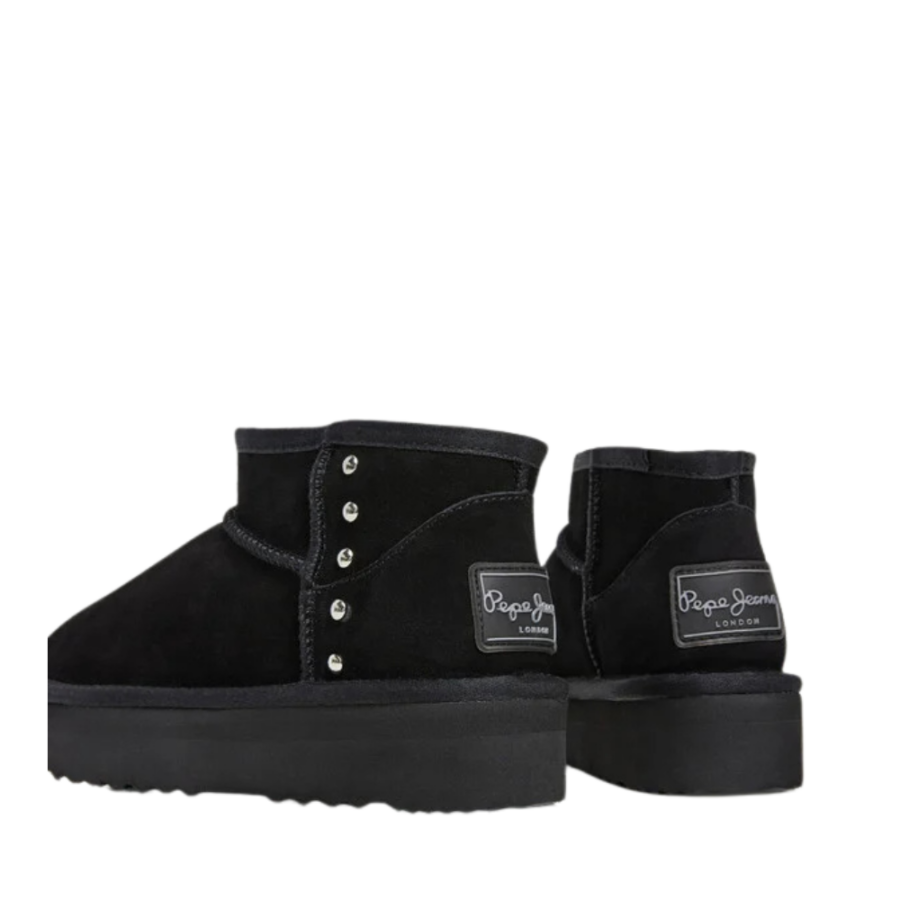 pepe jeans dissy metal w boots black pj0shpls5053100000008523