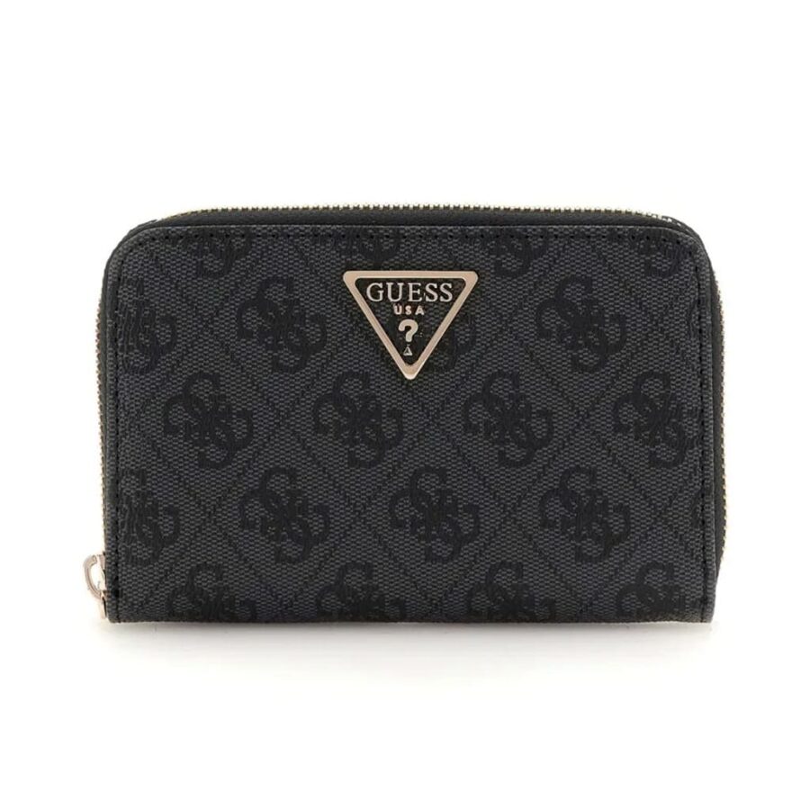 guess eco erica slg med zip around coal logo gu0acswsg951014000006