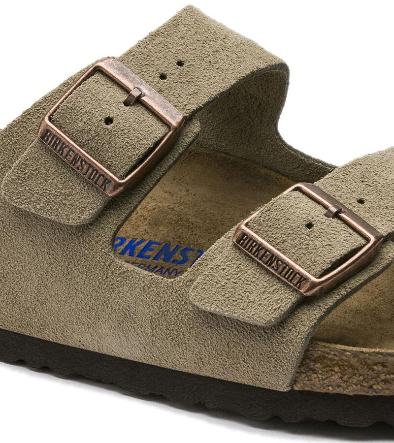 birkenstock leather arizona sfb leve taupe 35 46 narrow core essential unisex bk0sh95130300354600090