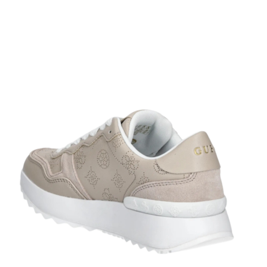 guess vinsa3 sneaker beige flpvi3ele1256