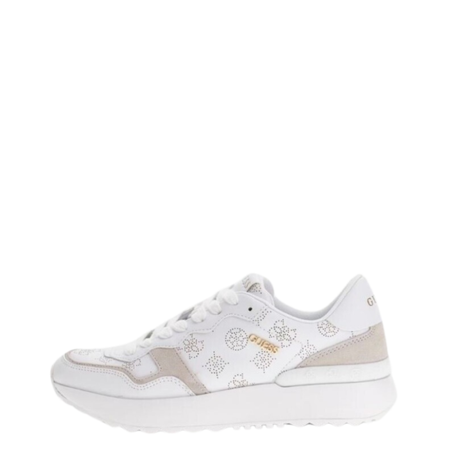 guess vinsa3 sneaker white flpvi3lel1233