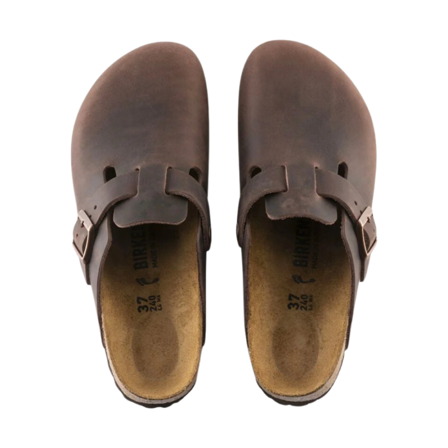 birkenstock leather boston leoi habana 35 48 narrow core essential classic 860133623