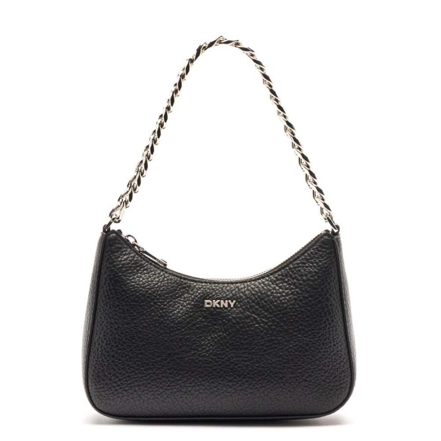 dkny jenna cross body handbag blacksilver r44eai105512