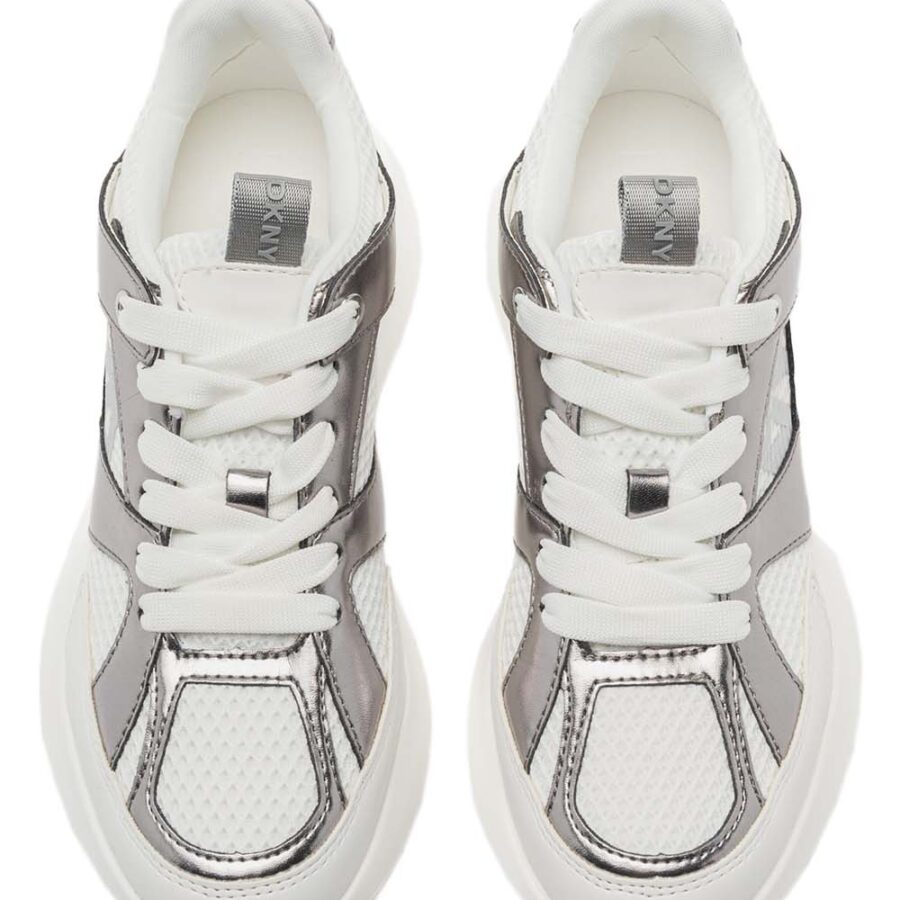 dkny zofi sneaker low whitenickel k159954640