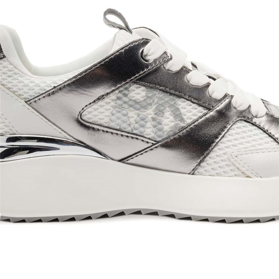 dkny zofi sneaker low whitenickel k15995467