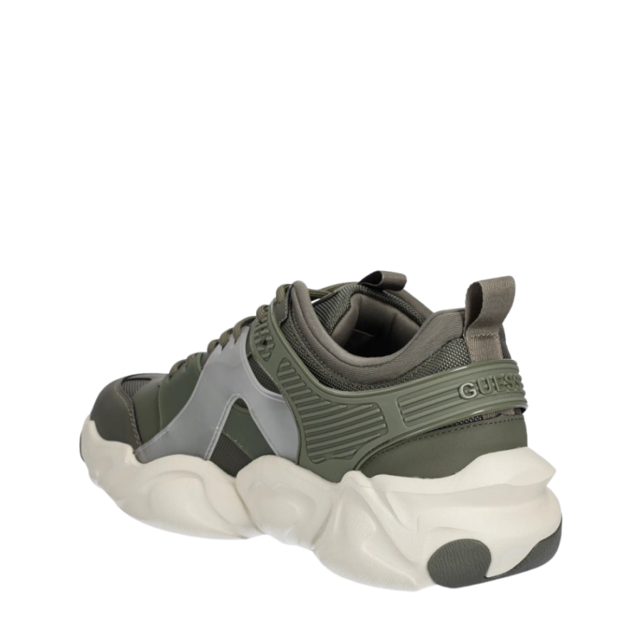guess cesi sneaker green fmpcesfal1225
