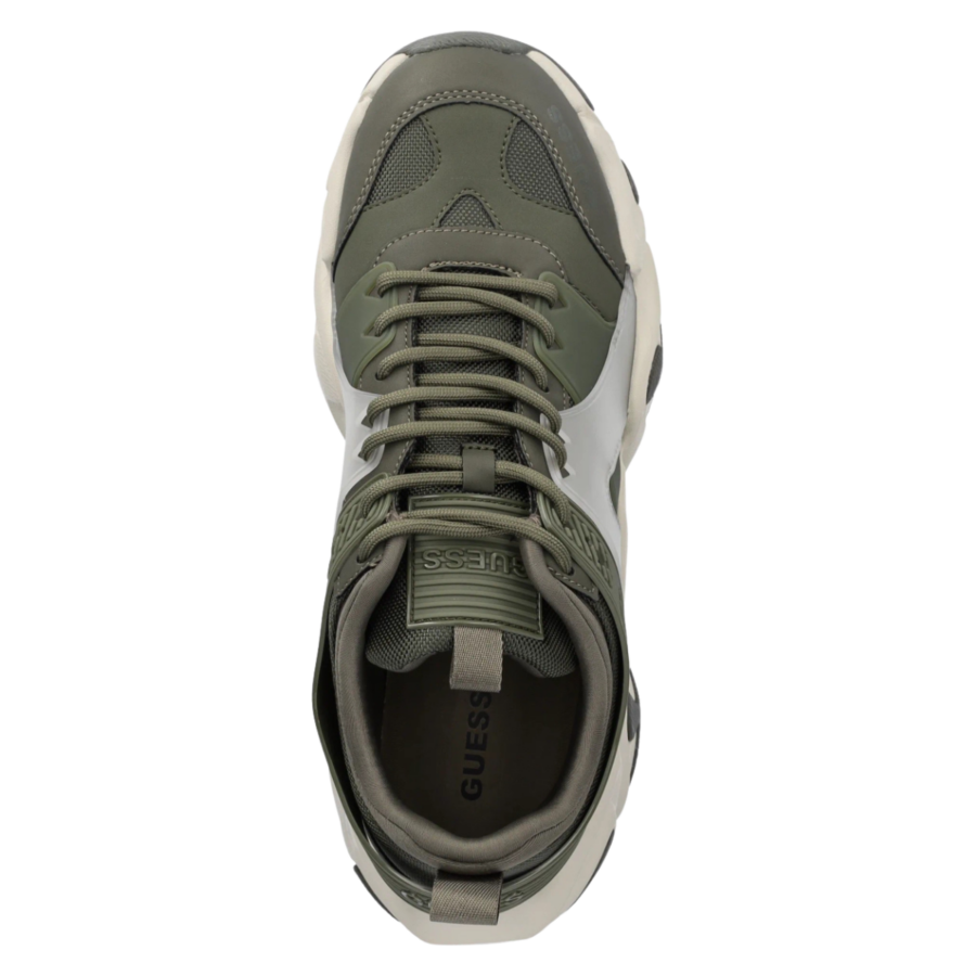 guess cesi sneaker green fmpcesfal1290