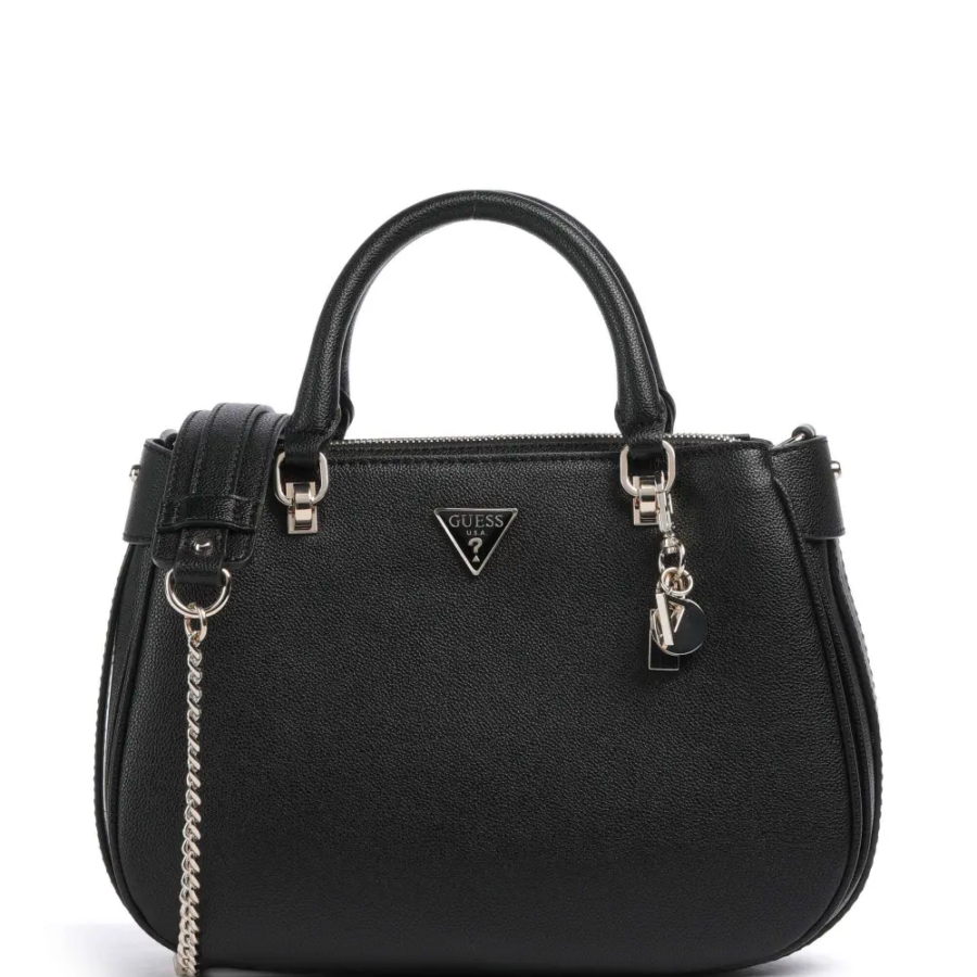guess fedora shoulder satchel black hwbg951909050