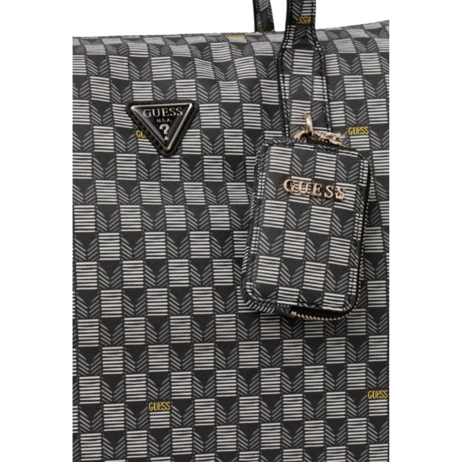 guess g wave carryon large tote black logo twg93440170
