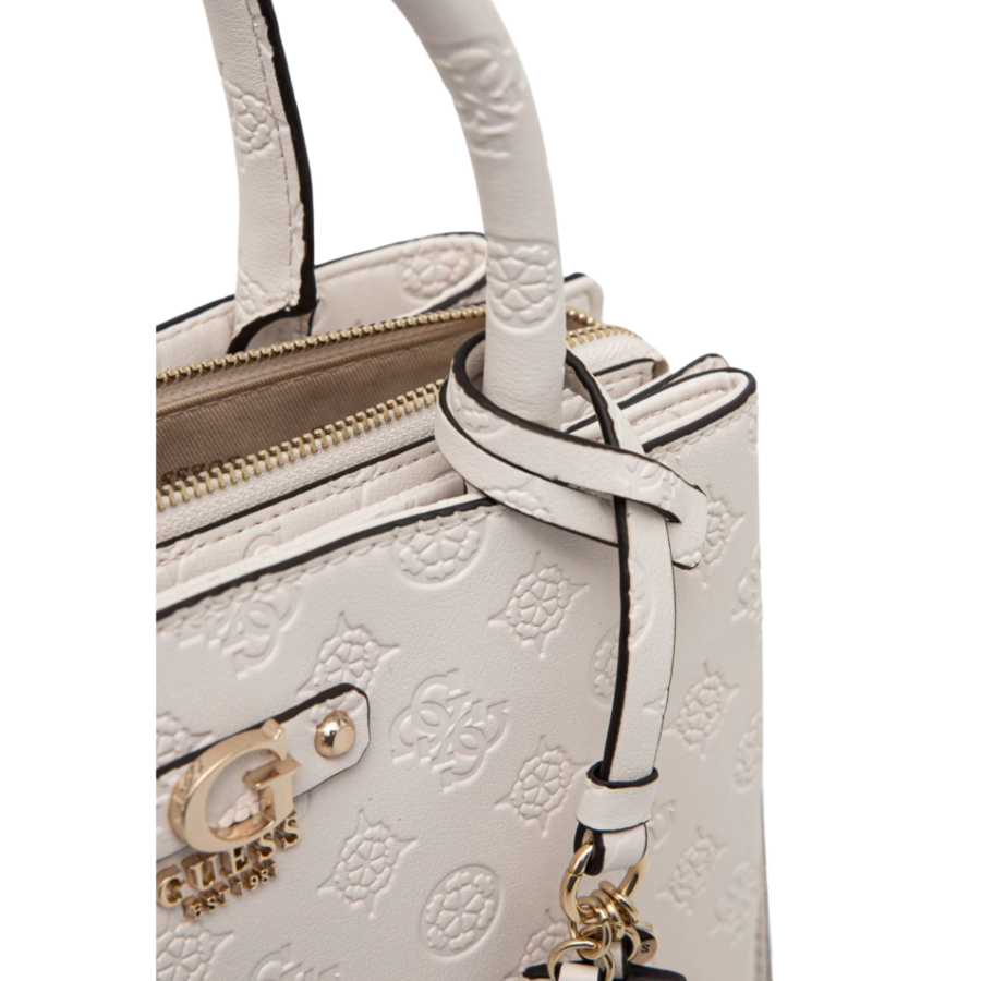 guess gerty girlfriend satchel off white hwpd952906069