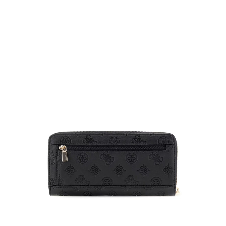 guess gerty slg large zip around black swpd952914655