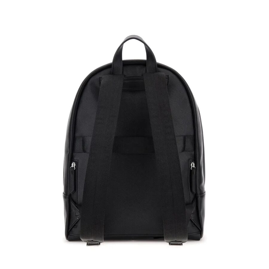 guess milano compact backpack black hmmicap511198