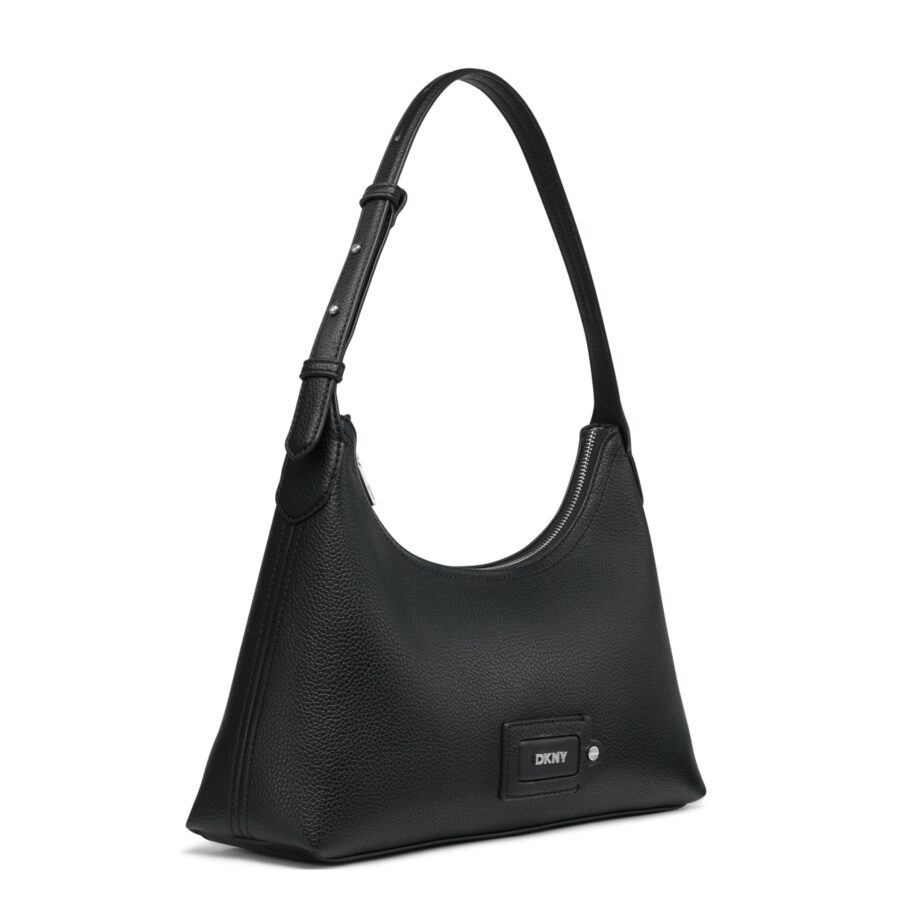 DKNY Glee Shoulder Bag BlackSilver R513AI8955 2