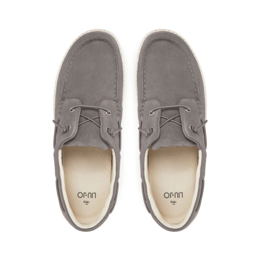 LIU JO Riva Mocassin Cow Suede Taupe 3