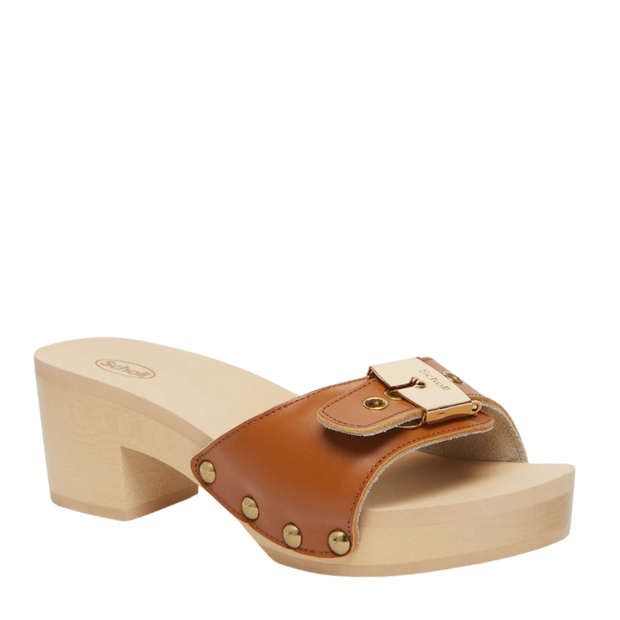 Scholl Pescura Ibiza 2.0 Eva Sandal Leather Cognac F32318117569 4