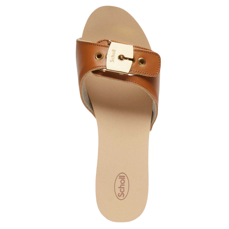 Scholl Pescura Ibiza 2.0 Eva Sandal Leather Cognac F32318117570 3